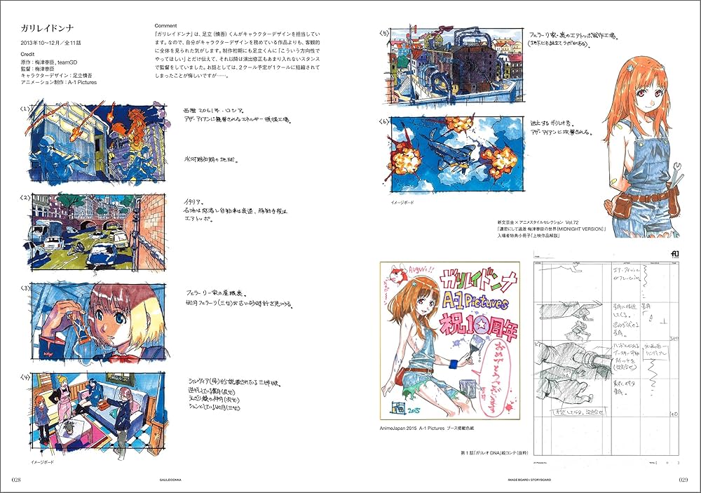 UNFINISHED 梅津泰臣アニメーションワークス | 梅津 泰臣 |本